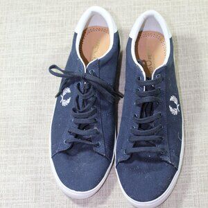NWOT Fred Perry Sportswear Size Men's 9 Navy Blue Sneakers